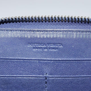 Bottega Veneta Intrecciato Long Zip  Wallet Leather