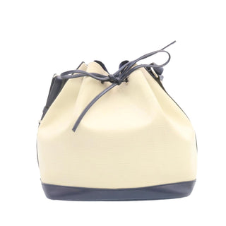 Louis Vuitton Petit Noe Handbag Two Tone Epi Leather
