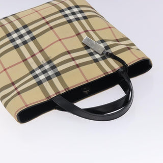 Burberry Nova Check Tote canvas check pattern