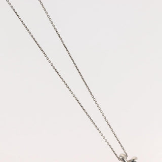 Tiffany & Co. Elsa Peretti Cross Pendant Necklace Sterling Silver