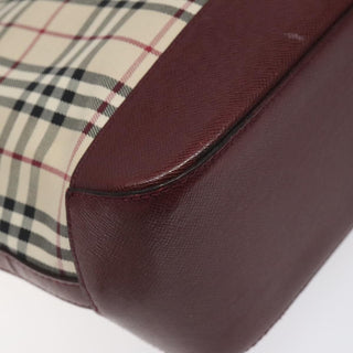 Burberry Nova Check Tote canvas check pattern