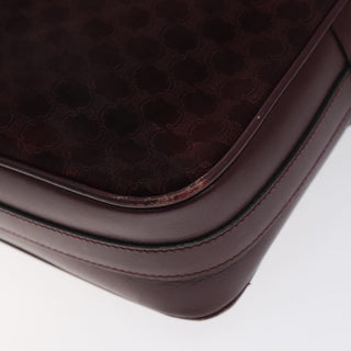 Celine Vintage Macadam Shoulder Bag Macadam Canva  Vinyl