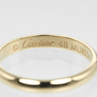 Cartier 1895 Wedding Band 18K Yellow Gold