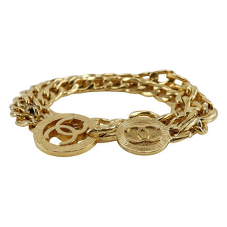 Chanel Vintage CC Chain Belt Gold-plated