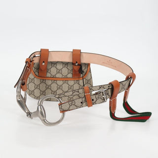 Gucci Bamboo 1947 Belt Bag GG Coated Canvas