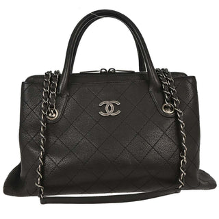 Chanel Urban Shopping Tote Quilted Caviar