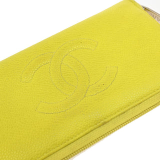 Chanel Timeless CC Zipped Wallet Caviar
