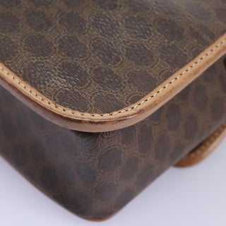 Celine Vintage Macadam Shoulder Bag Canvas