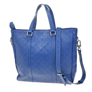 Louis Vuitton Tadao Handbag Damier Infini Leather