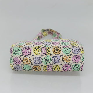 Chanel Vintage Camellia Tote Printed Nylon