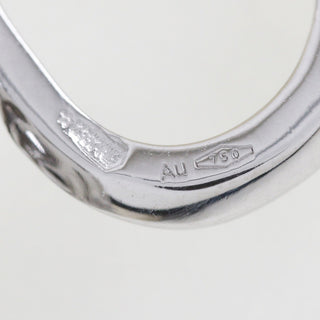 Bvlgari Divas' Dream clip Earrings K18 white gold / Ruberite tourmaline / diamond