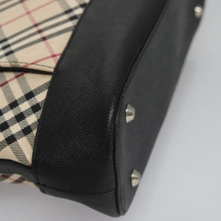 Burberry Shoulder Bag Nova Check Canvas