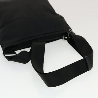 Prada Zip Messenger Bag Horizontal Quilt Tessuto