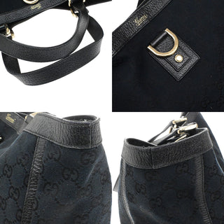 Gucci Abbey D-Ring Tote GG Canvas with Leather