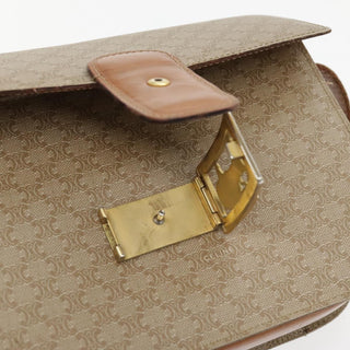 Celine Horse Carriage Shoulder bag Macadam Canvas and leather