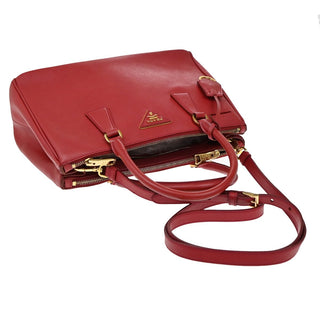 Prada Galleria Double Zip Tote Saffiano Leather