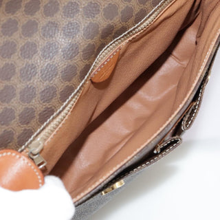 Celine Macadam Shoulder Bag PVC Leather