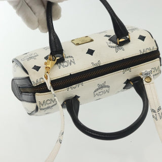 MCM Visetos logogramme Handbag Canvas and Leather