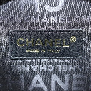 Chanel Record Wristlet Stitched Patent