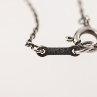 Tiffany & Co. Elsa Peretti Cross Pendant Necklace Sterling Silver