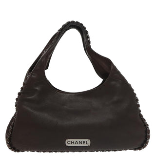 Chanel Vintage Chain Around Shoulder Bag Leather