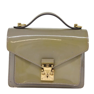 Louis Vuitton Monceau Handbag Vernis