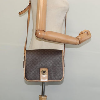 Celine Macadam Shoulder Bag PVC Leather