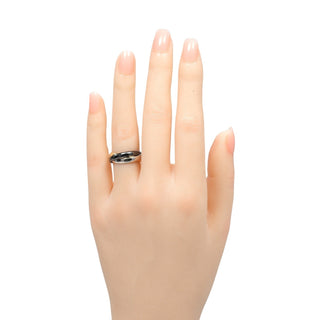 Cartier Trinity Ring 18 yellow gold / K18 white gold / ceramic