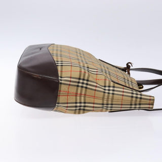 Burberry Nova Check Tote canvas check pattern