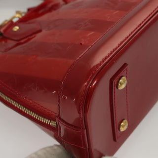 Louis Vuitton Alma Handbag Limited Edition Monogram Vernis Rayures