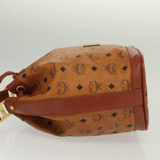 MCM Drawstring Shoulder Bag Leather