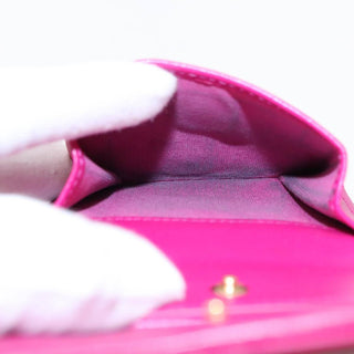 Chanel Textured CC Bifold Wallet Quilted Caviar