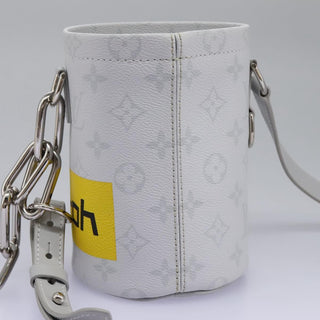 Louis Vuitton Chalk Nano Bag Limited Edition Logo Story Monogram Canvas