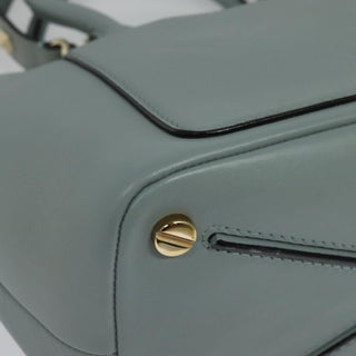 Valentino Garavani Demilune Flap Satchel Leather