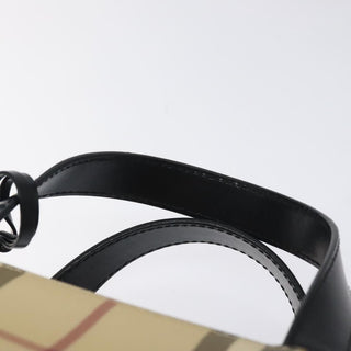 Burberry Nova Check Tote canvas check pattern