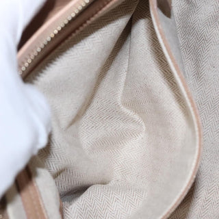 Bvlgari Chandra Hobo Canvas and Leather