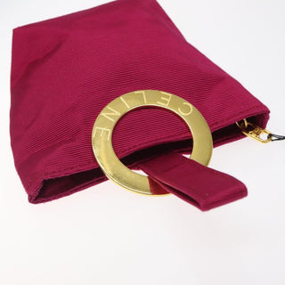 Celine Circle Logo Pouch Nylon