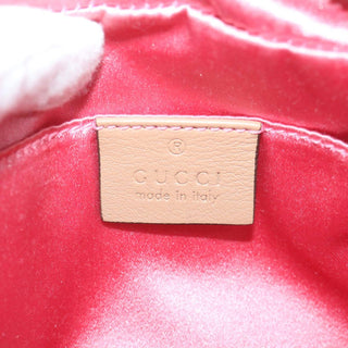 Gucci Pearly GG Marmont Shoulder Bag Embellished Matelasse Leather