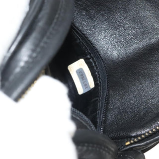 Chanel Vintage Round Tassel Crossbody Bag Quilted Satin