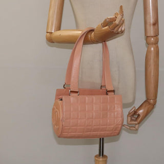 Chanel Chocolate Bar Barrel Bag Quilted Leather