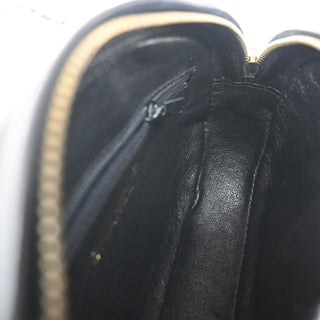 Chanel Vintage CC Oval Chain Bag Leather