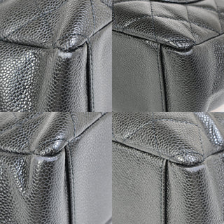 Chanel Petite Shopping Tote Quilted Calfskin
