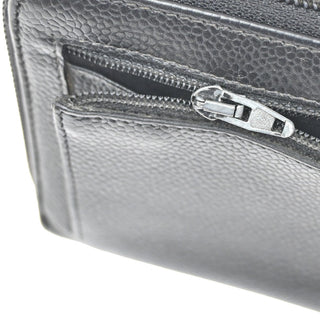 Chanel Timeless CC Zipped Wallet Caviar