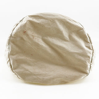 Hermes Vintage Drawstring Bucket Shoulder Bag Printed Canvas