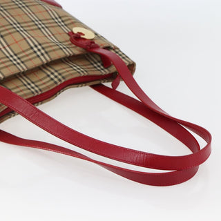 Burberry Nova Check Tote canvas check pattern