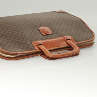 Celine Macadam Briefcase Canvas and leather