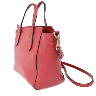 Gucci Swing Crossbody Bag Pebbled Leather