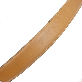 Gucci Vintage Interlocking G Reversible Belt Leather