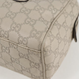 Gucci Zip Boston Bag Guccissima Leather