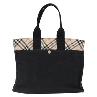 Burberry Nova Check Tote canvas check pattern